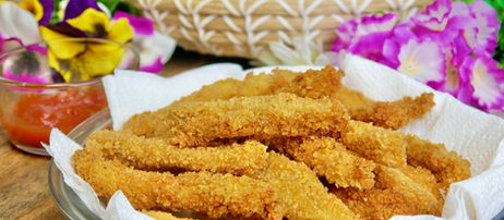 Fried Chicken Fingers - Easy Chicken Breast Recipe !