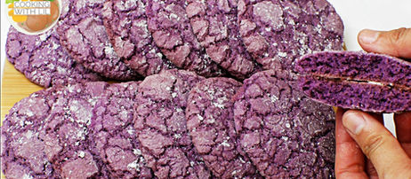 Ube Crinkles - Cookie Recipes!