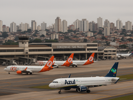 Congonhas inaugura nova sala de embarque remoto com mais conforto e serviços para passageiros