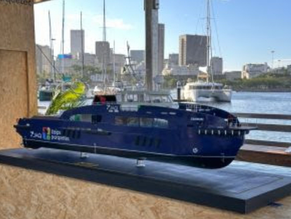 Protótipo do Primeiro Barco Movido a Hidrogênio Verde , único com Produção On Board no Mundo é exibido no Brasil