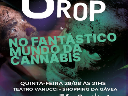 Monólogo sobre cannabis sucesso em Niterói chega ao Rio