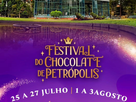 🎤 Festival Mundo Mágico do Chocolate 2025 agita Petrópolis