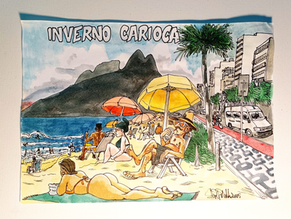 Charges do Rio por Elias Adrian