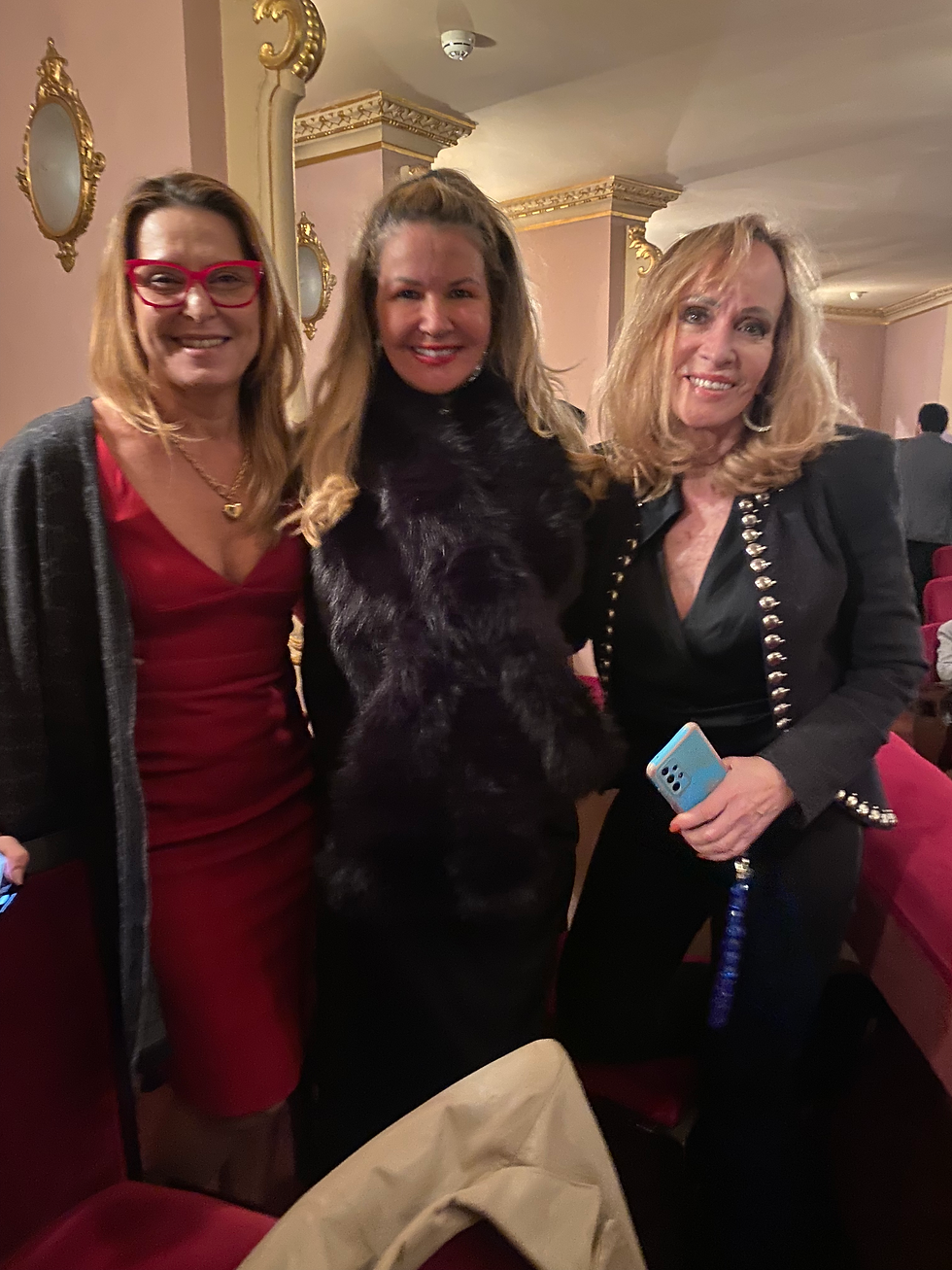 Tatiana Zaharov, Viviane Fernandes Presidente dos Embaixadores de Turismo do RJ e Alzira Magalhães