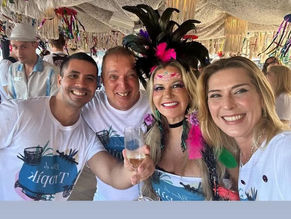 Feijoada dos Embaixadores no Tropik, quiosque do Fairmont, foi um show à parte!
