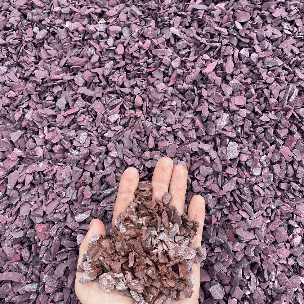 Thumbnail: Red 1B 3/8" Stone (Clean Stone)
