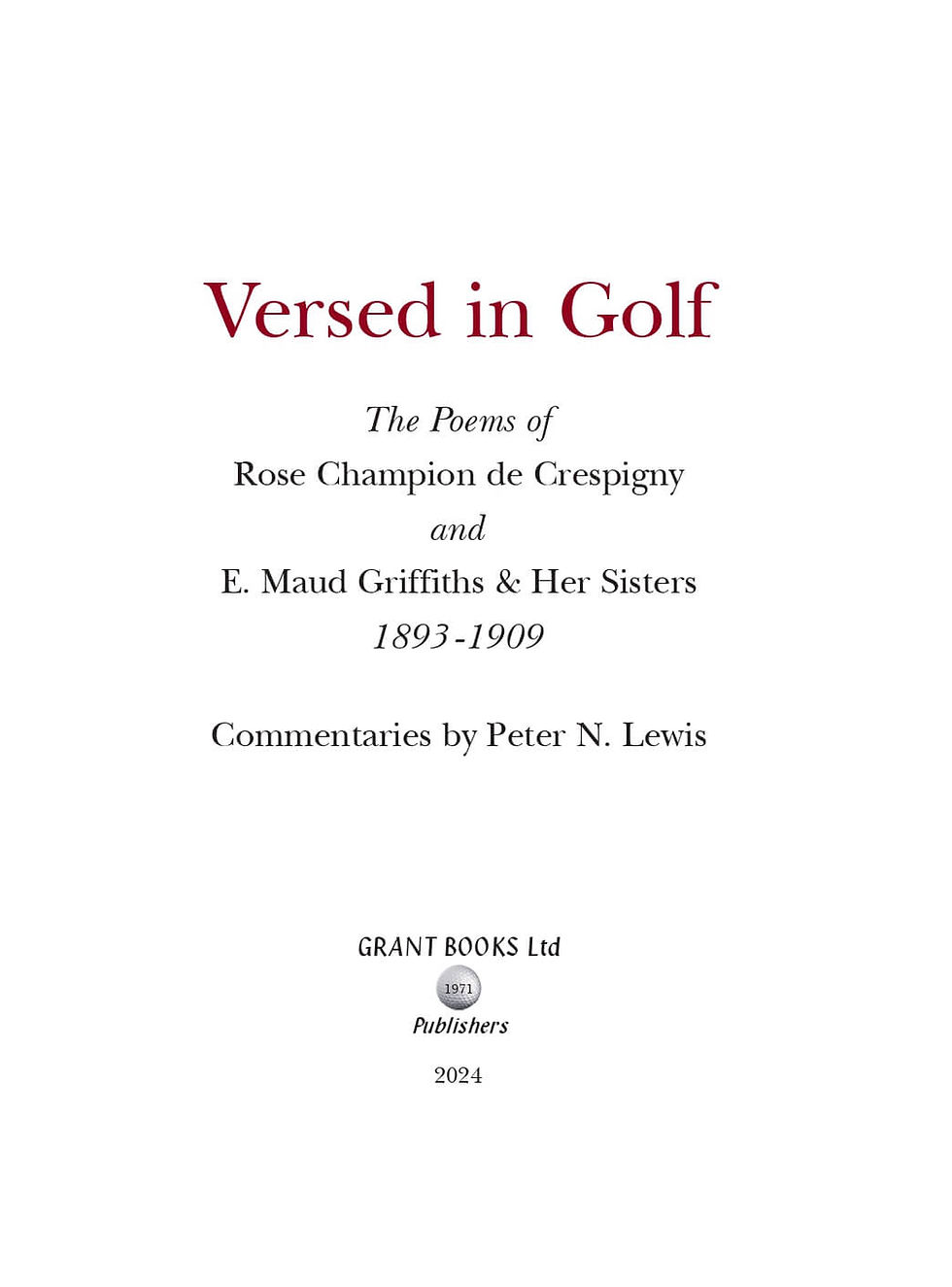 Thumbnail: Versed in Golf