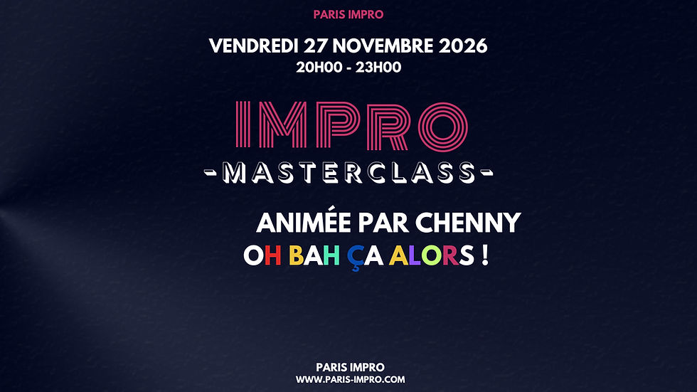 Masterclass de CHENNY 
