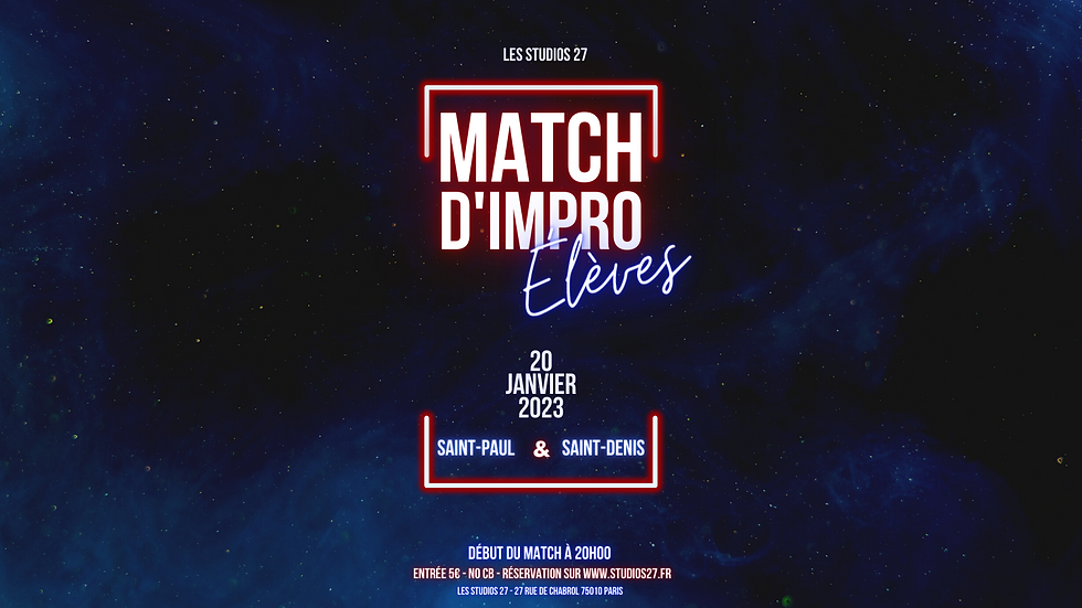 Match amical Saint-Paul-Saint-Denis