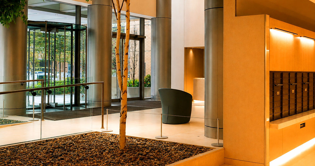 Columbia Condo Lobby