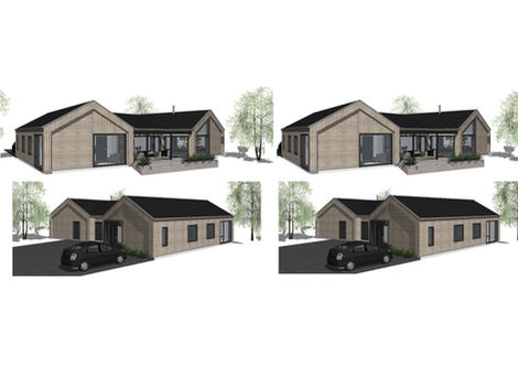 Fløyen 3D-perspektiv fasadetegninger