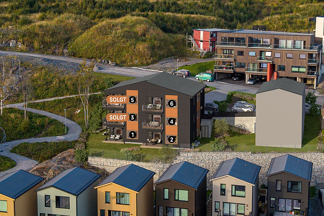 Lindehus - Gunvald Johansen Bygg er i gang med salget av 6 leiligheter på Sjøåsan.