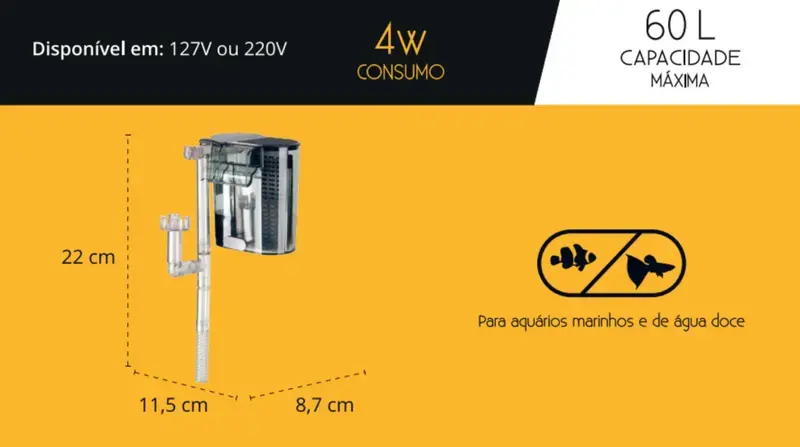 Miniatura: FILTRO PARA AQUÁRIO