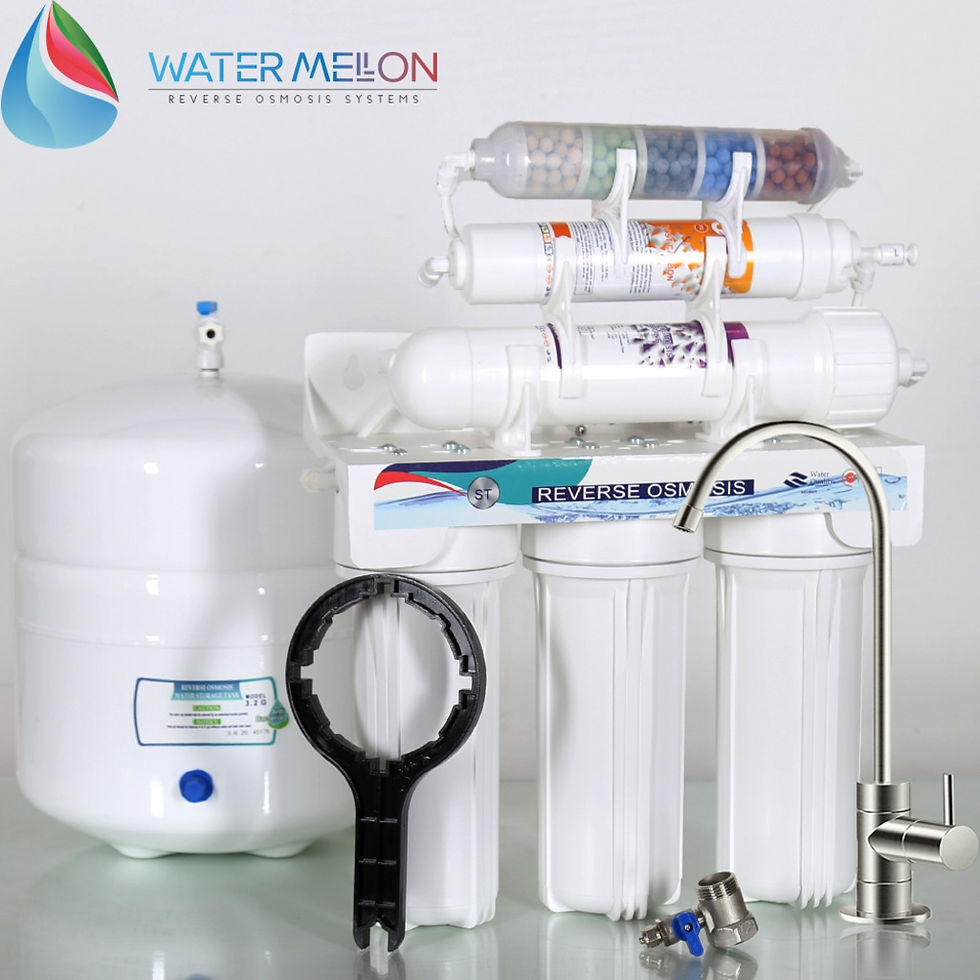 Küçük resim: Dominar Pompasız Su Arıtma Cihazı Mineral Takviyeli Metal Tanklı 10 Aşamalı NSF