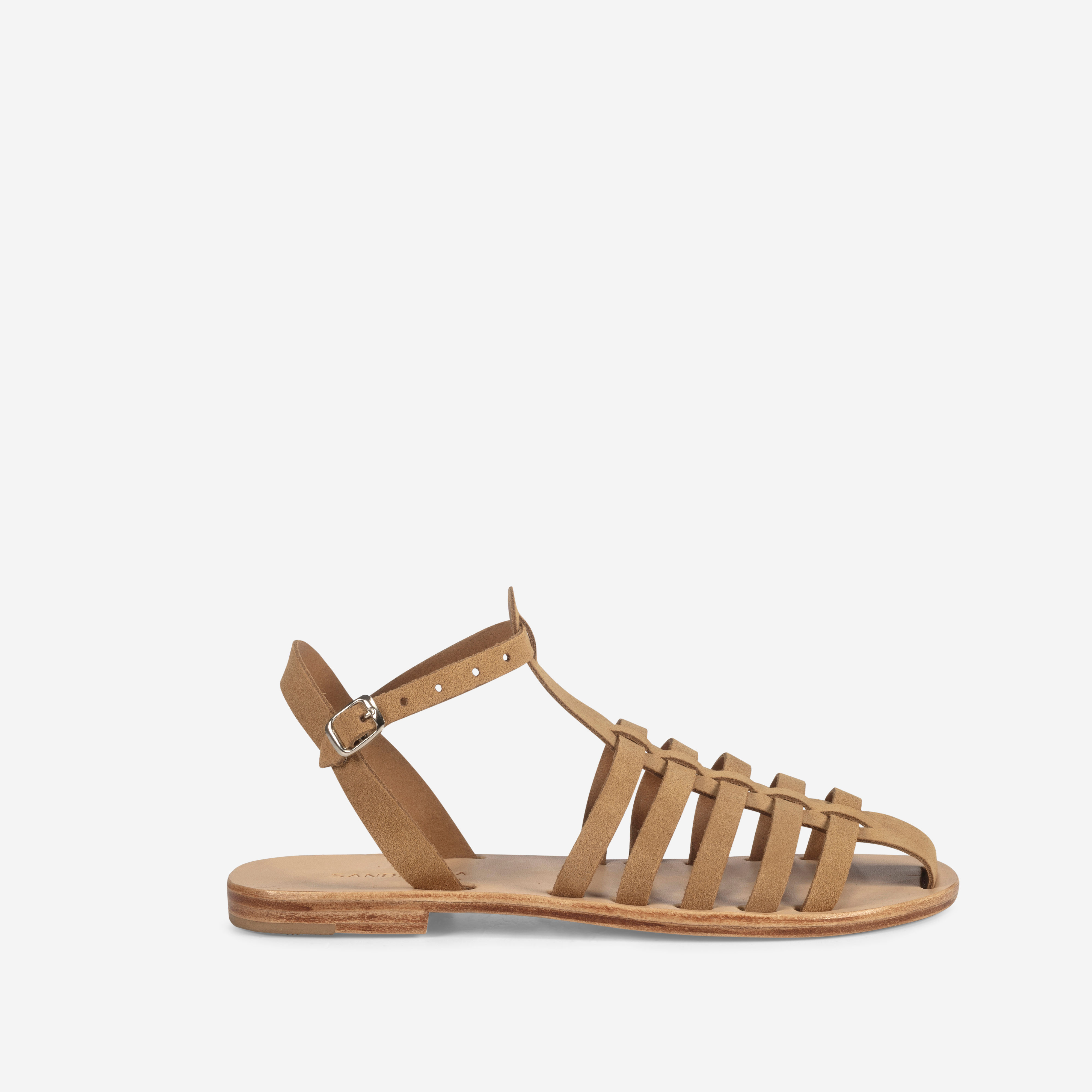 LOTEM LEATHER CAMEL SUEDE