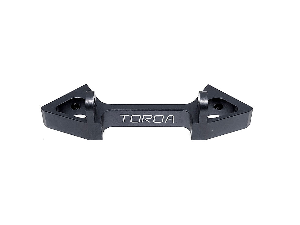 Thumbnail: *1PC/ ALL COLORS / RD-047 TOROA / FRONT ALUMINIUM FRAME TOROA LOGO
