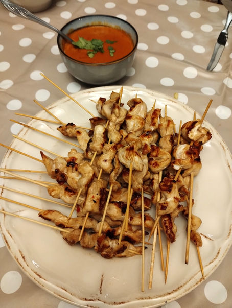 Satay z kurczaka