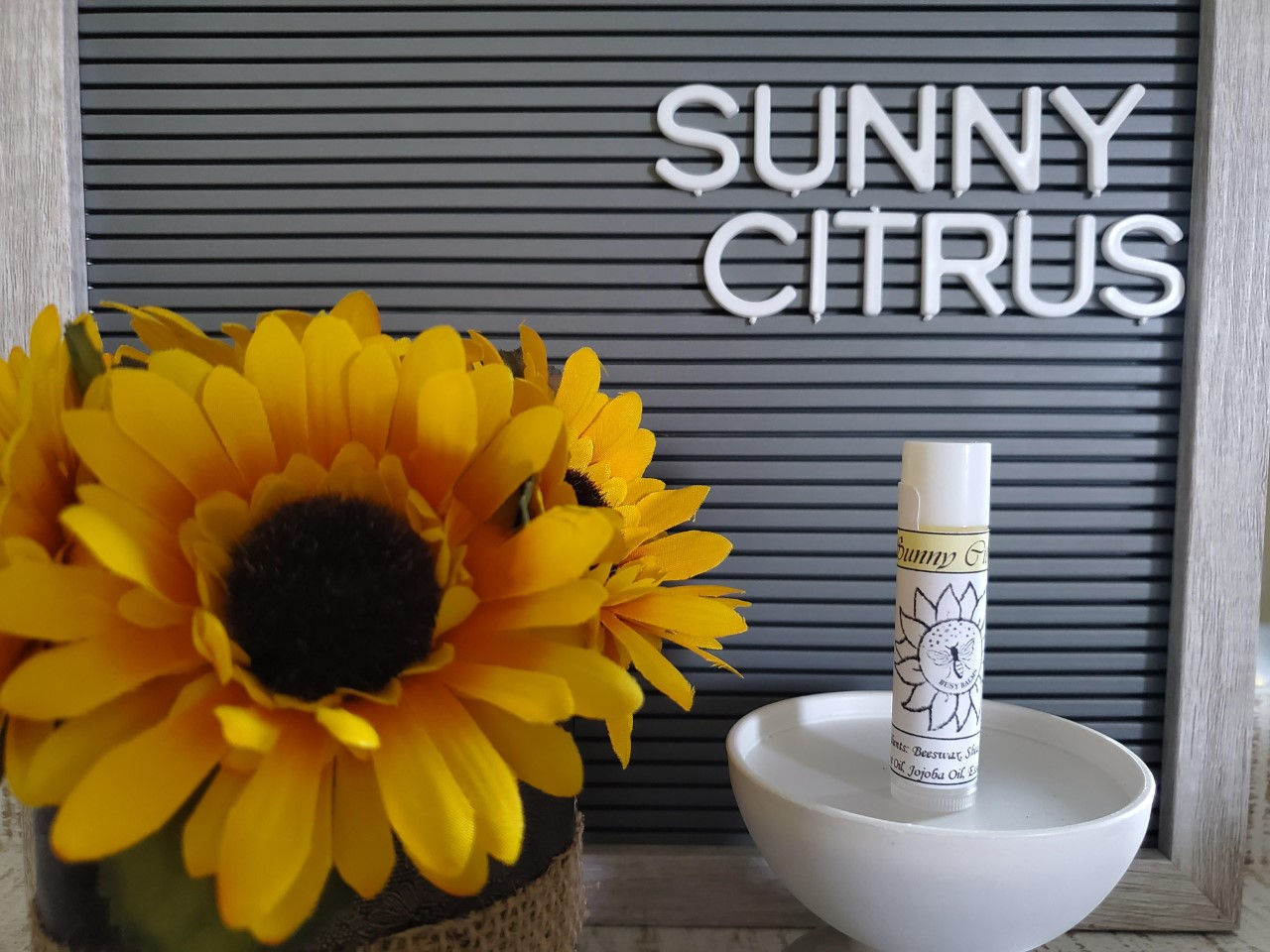 Sunny Citrus Lip Balm