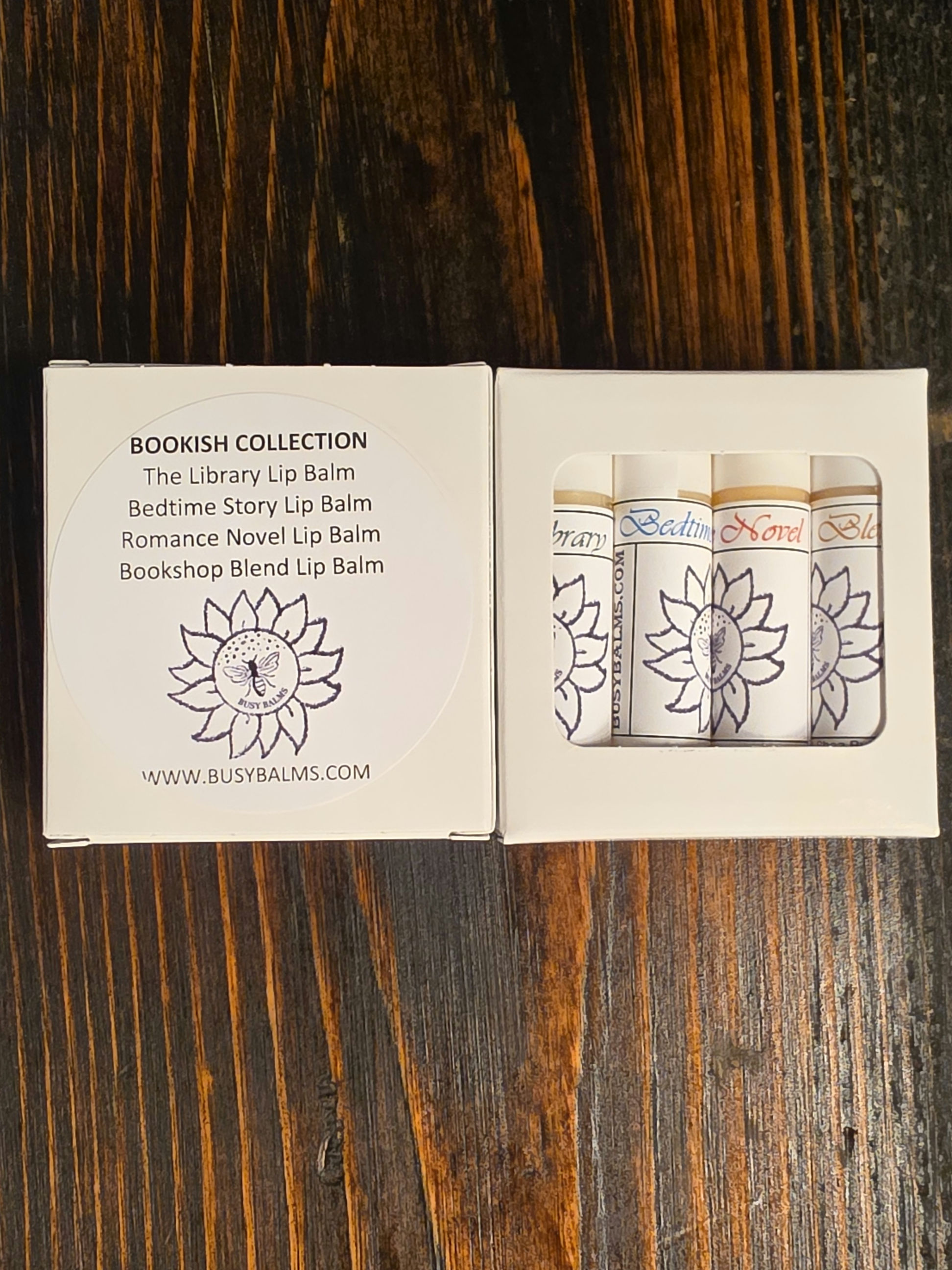 Bookish Lip Balm Collection