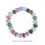 Miniature : Bracelet multichrome de pierres naturelles, photo non contractuelle. Encens Guide Spirituel