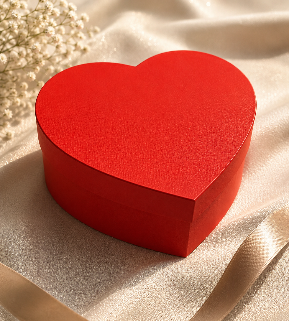 Coffret d'Amour et de Bien-Être cœur rouge