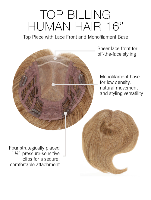 Thumbnail: Top Billing Human Hair 16" by Raquel Welch