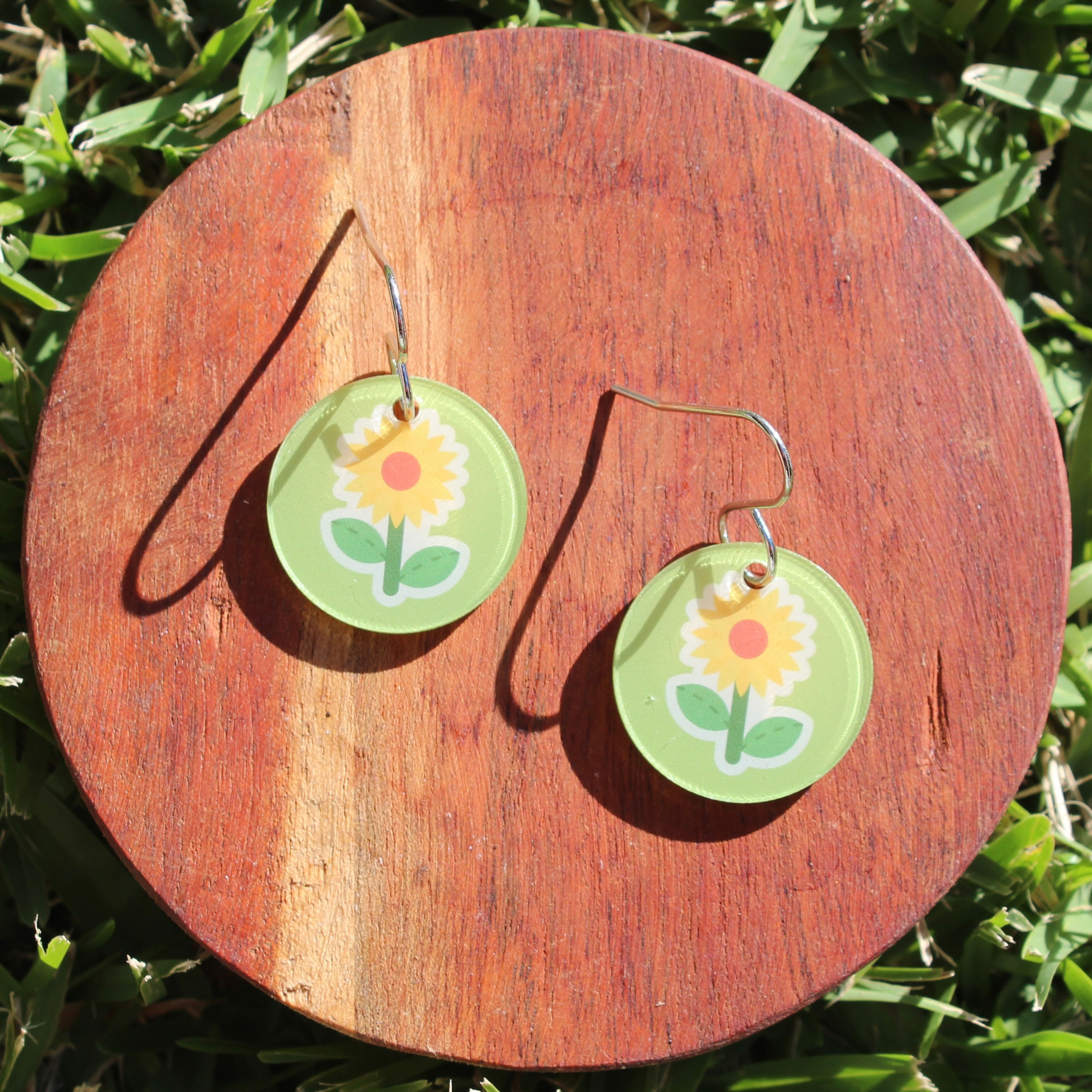 Adele Sunflower Earrings