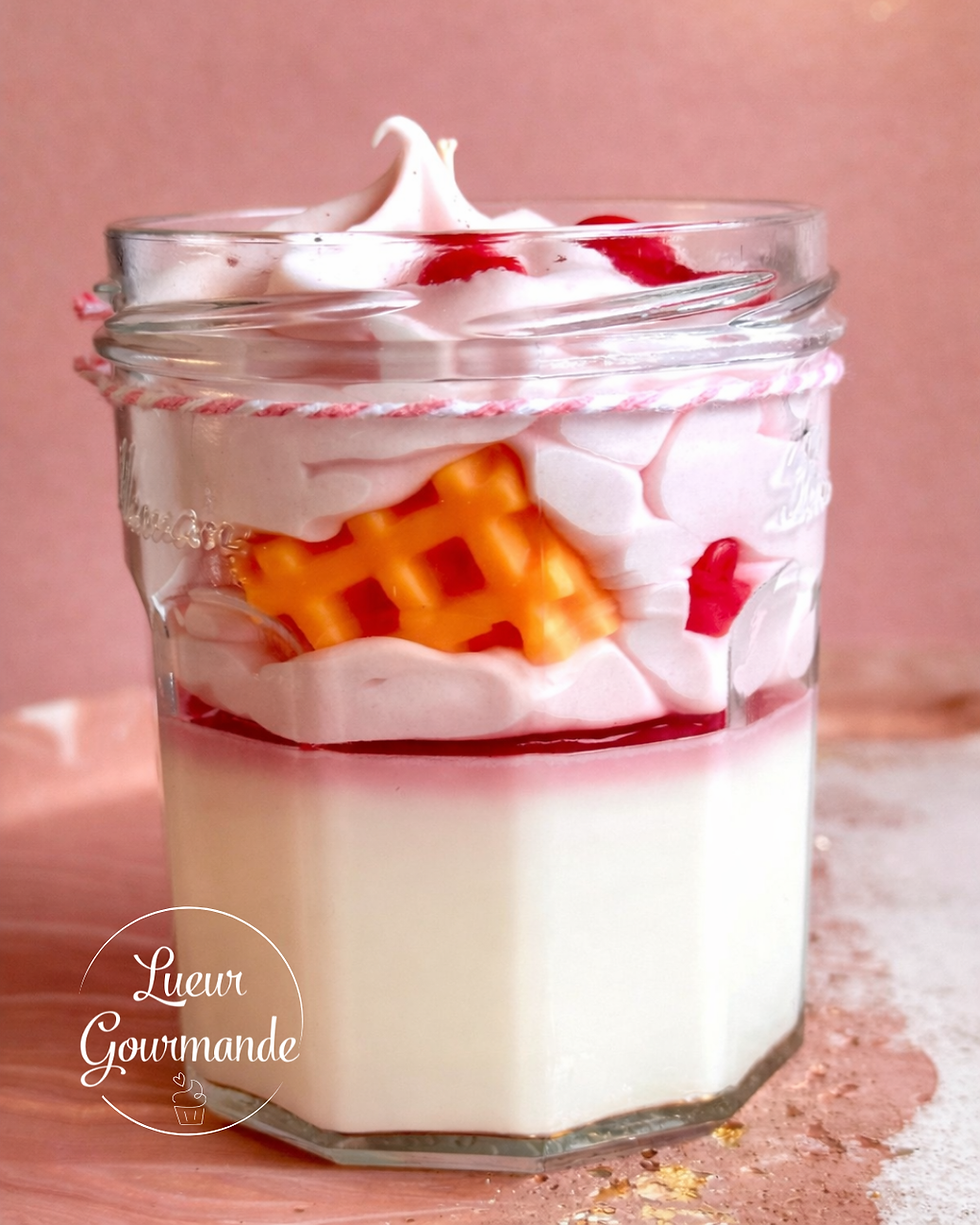 Miniature : Bougie Pomme d’amour Lueur Gourmande taille L