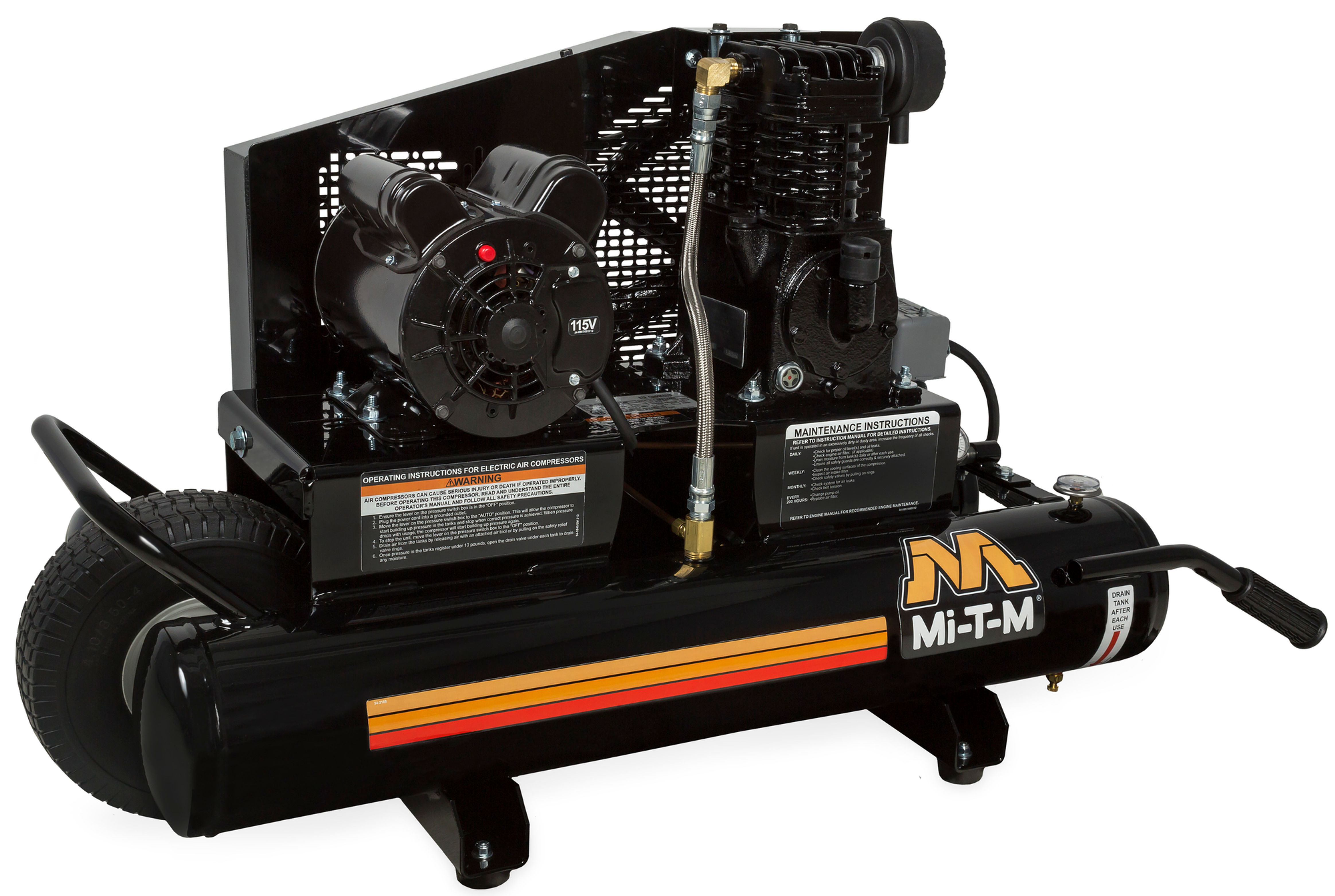 RCPCE 8 Gallon Single Stage Electric Air Compressors