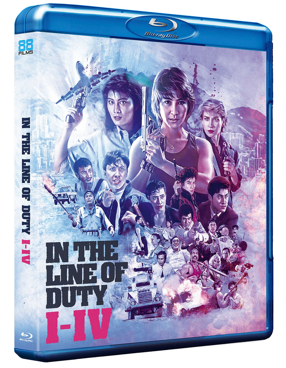 Thumbnail: 3D art of In The Line Of Duty I-IV [Blu-ray] | peakbooks.shop