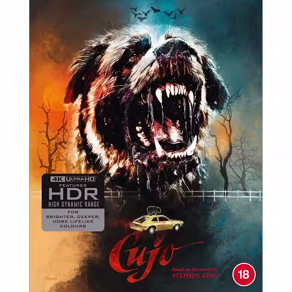 Front cover of Cujo Limited Edition (UK Import) [4K Ultra HD + Blu-ray] | peakbooks.shop
