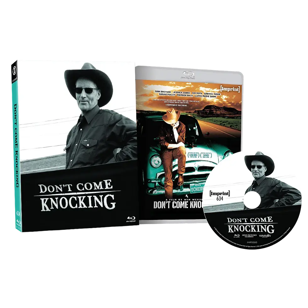 Box contents of Don't Come Knocking (2005) Limited Edition [Blu-ray] | peakbooks.shop