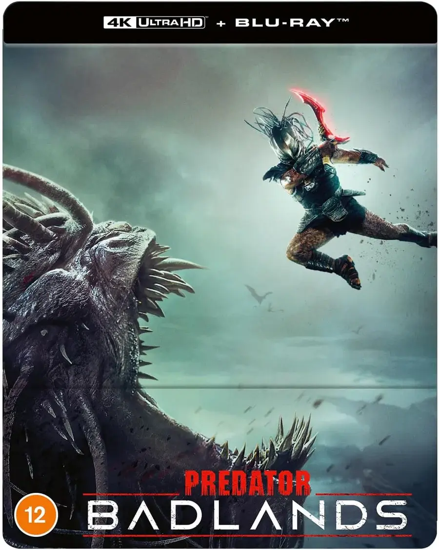 Front cover of Predator: Badlands LE Steelbook (UK Import) [4K Ultra HD] | peakbooks.shop