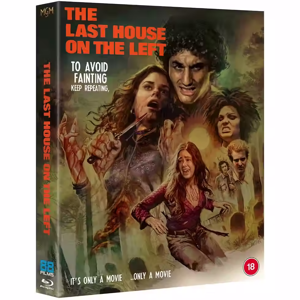 Front cover of The Last House on the Left (UK Import) [Region B Blu-ray] | peakbooks.shop