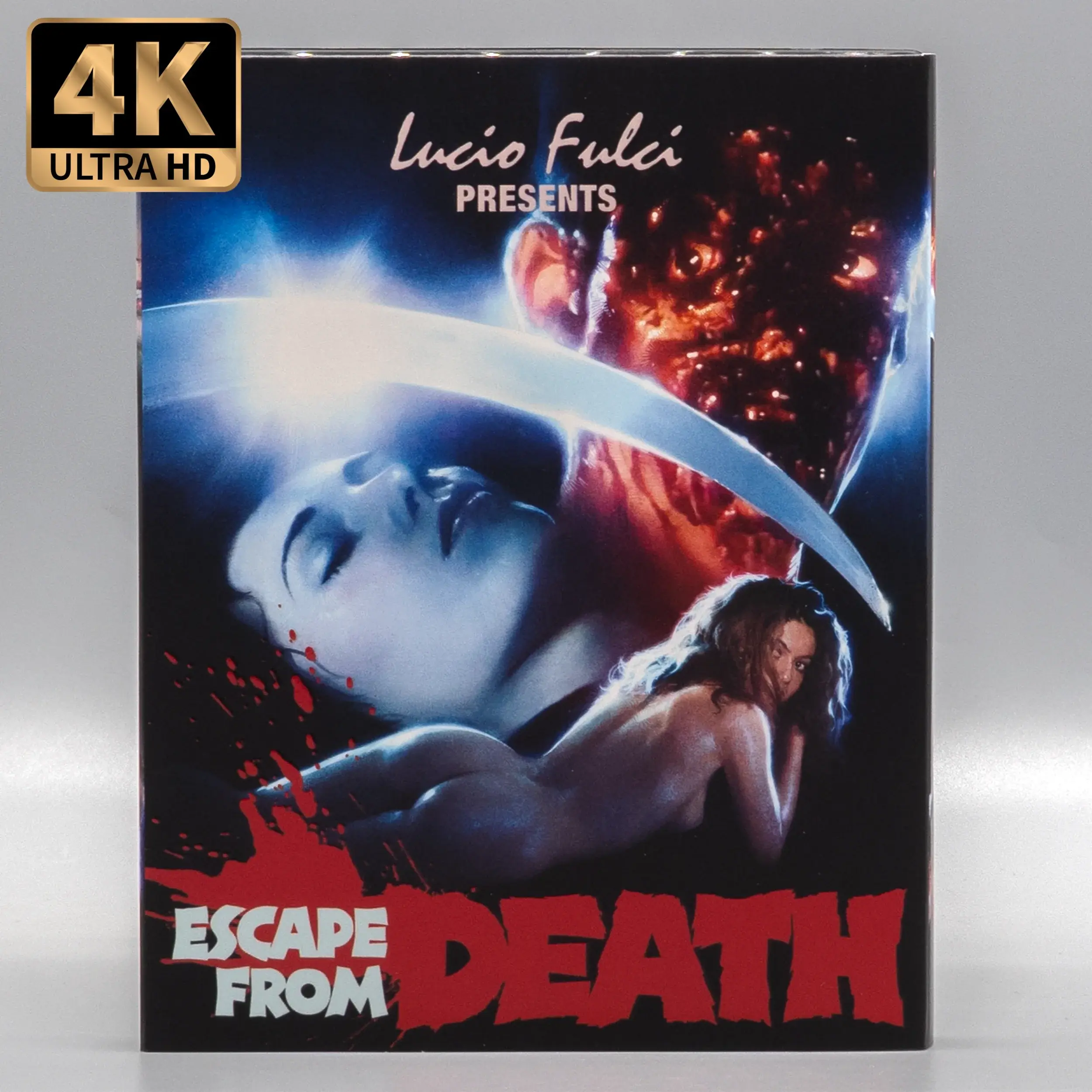 Front cover of Escape from Death (2 Variations) [4K Ultra HD + Blu-ray] | peakbooks.shop