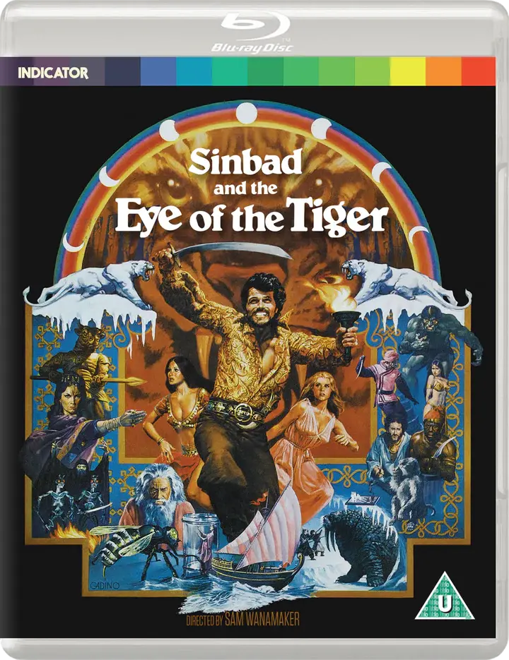 Front cover of Sinbad And The Eye Of The Tiger (UK Import) [Blu-ray] | peakbooks.shop