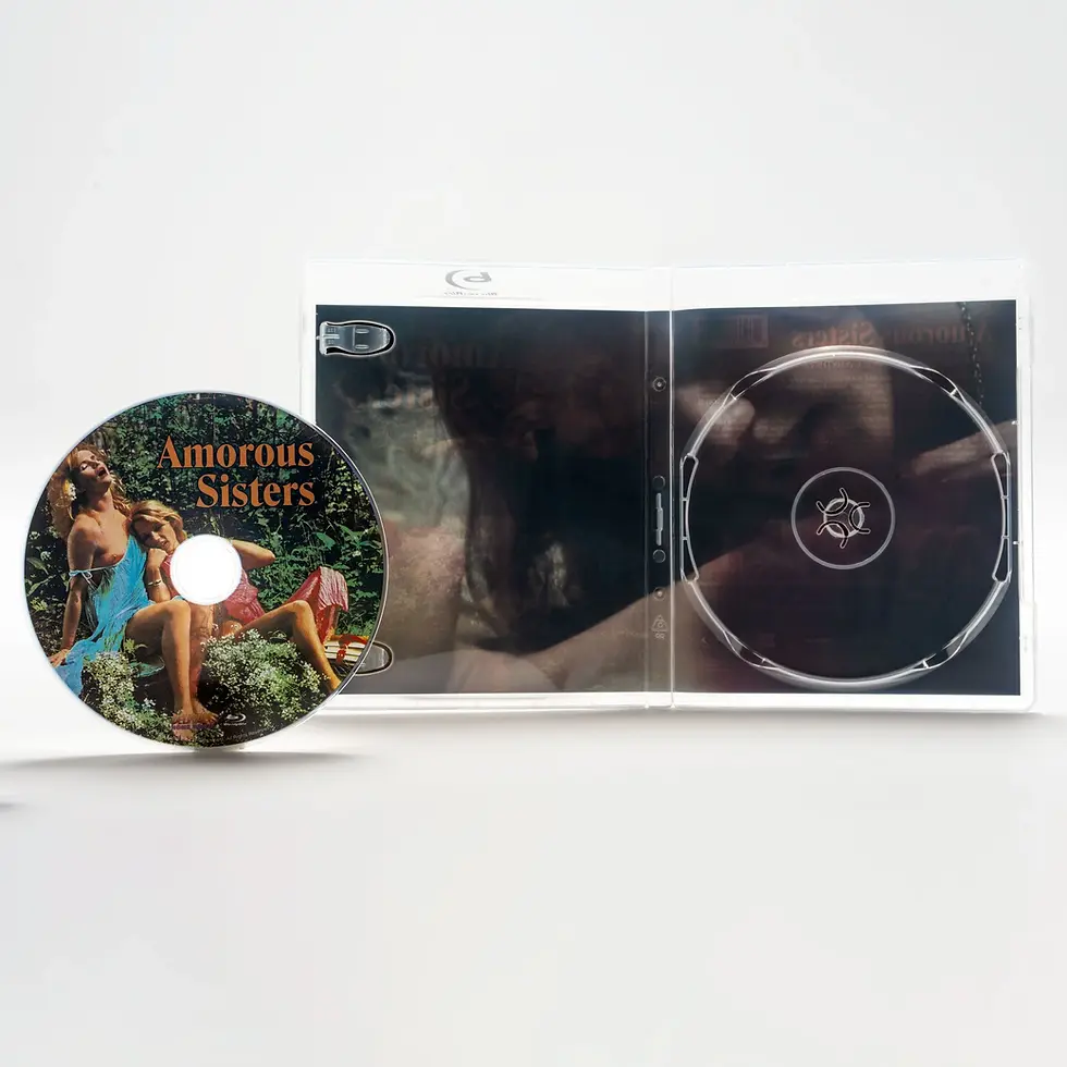 Thumbnail: Open case showing disc art of Amorous Sisters LE [Blu-ray] | peakbooks.shop