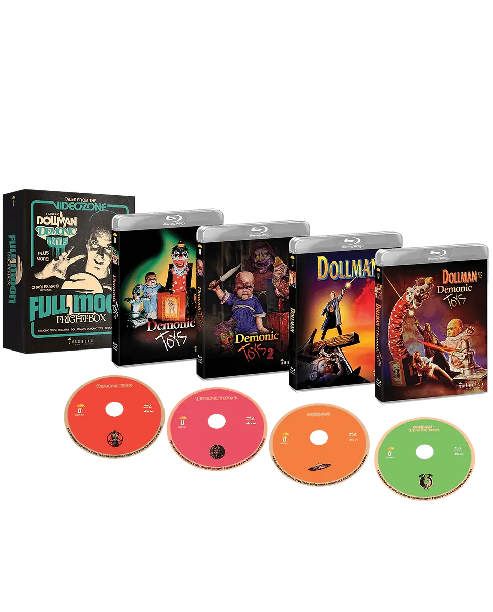 Box contents of Full Moon Fright Box Vol 1 (Standard Edition) [Blu-ray] | peakbooks.shop
