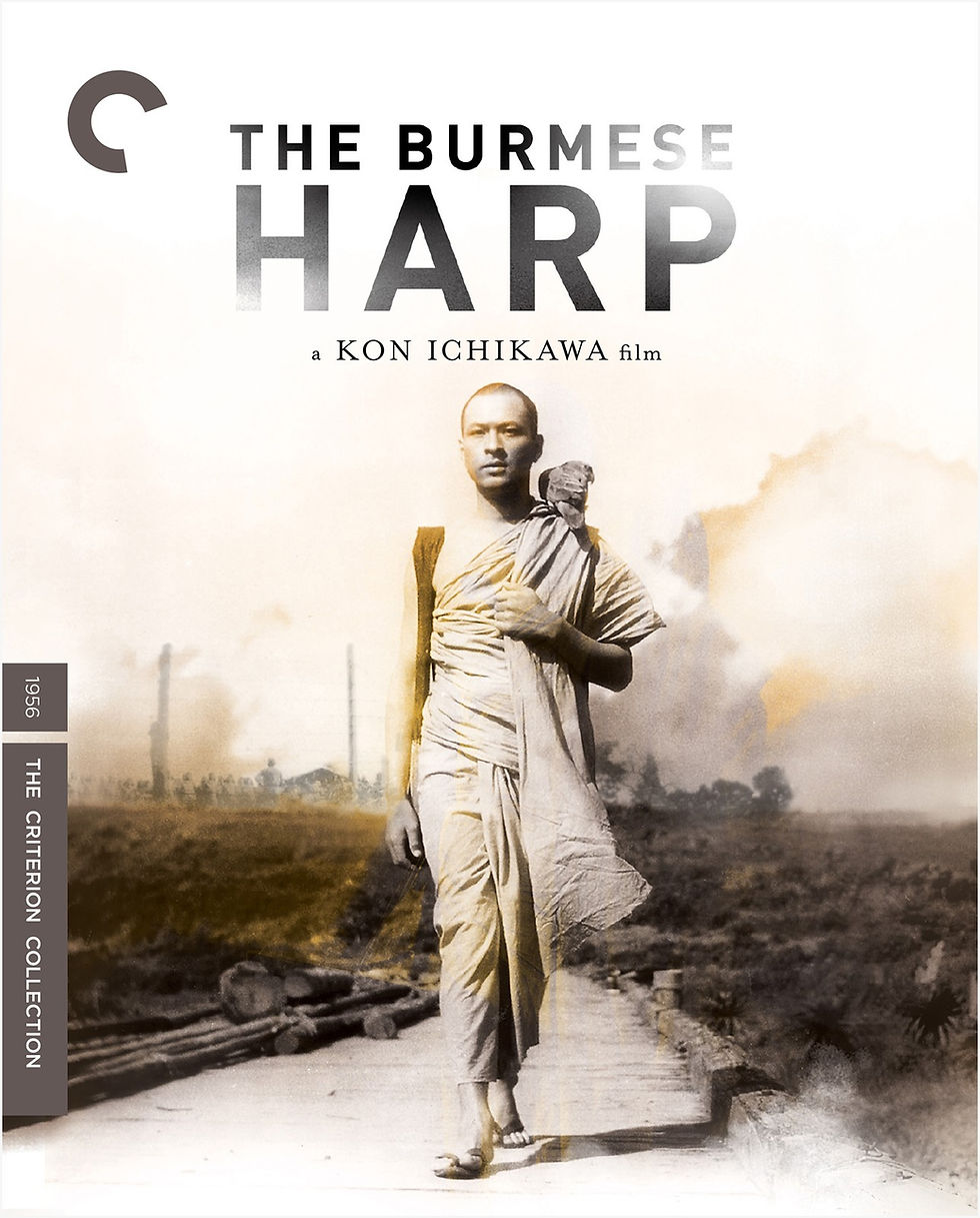 Front cover of The Burmese Harp [4K Ultra HD + Blu-ray] | peakbooks.shop
