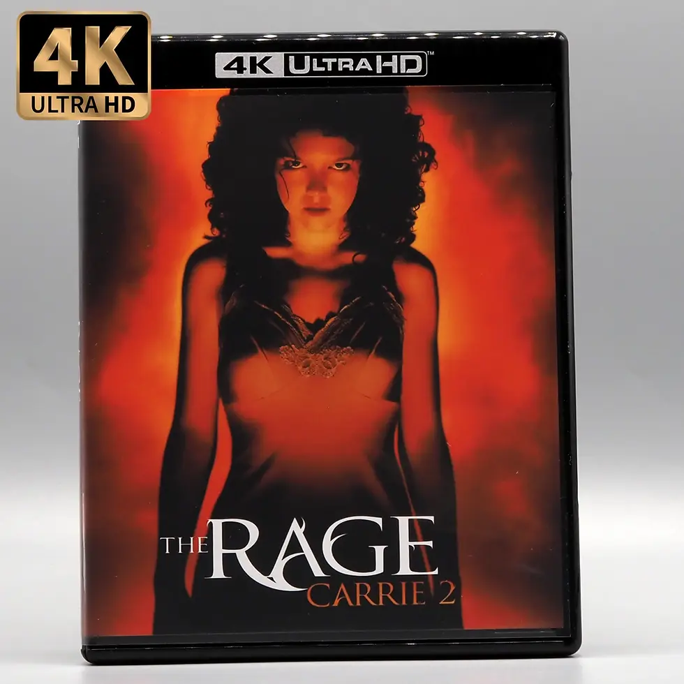 Thumbnail: Front case of The Rage: Carrie 2 [4K Ultra HD + Blu-ray Set] | peakbooks.shop