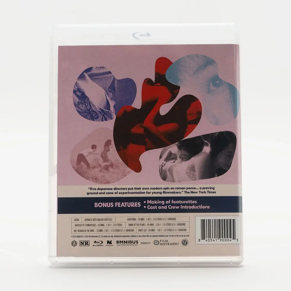 Thumbnail: Back case of Roman Porno Reboot Collection Vol. 1 [Blu-ray] | peakbooks.shop
