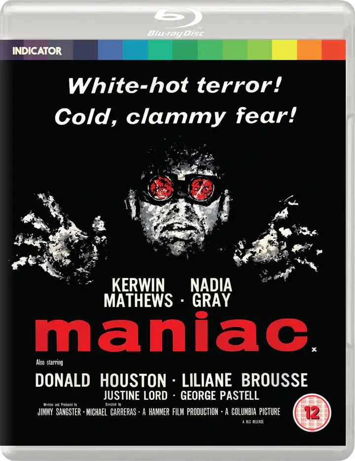 Front cover of Maniac (UK Import) [Blu-ray] | peakbooks.shop
