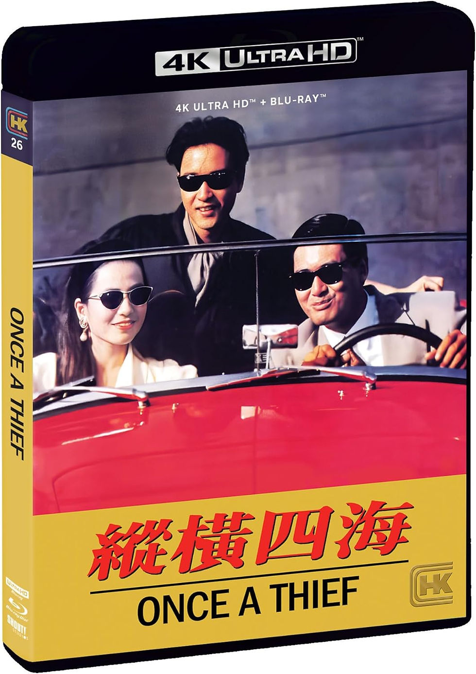 Thumbnail: Front case of Once a Thief [4K Ultra HD + Blu-ray] | peakbooks.shop