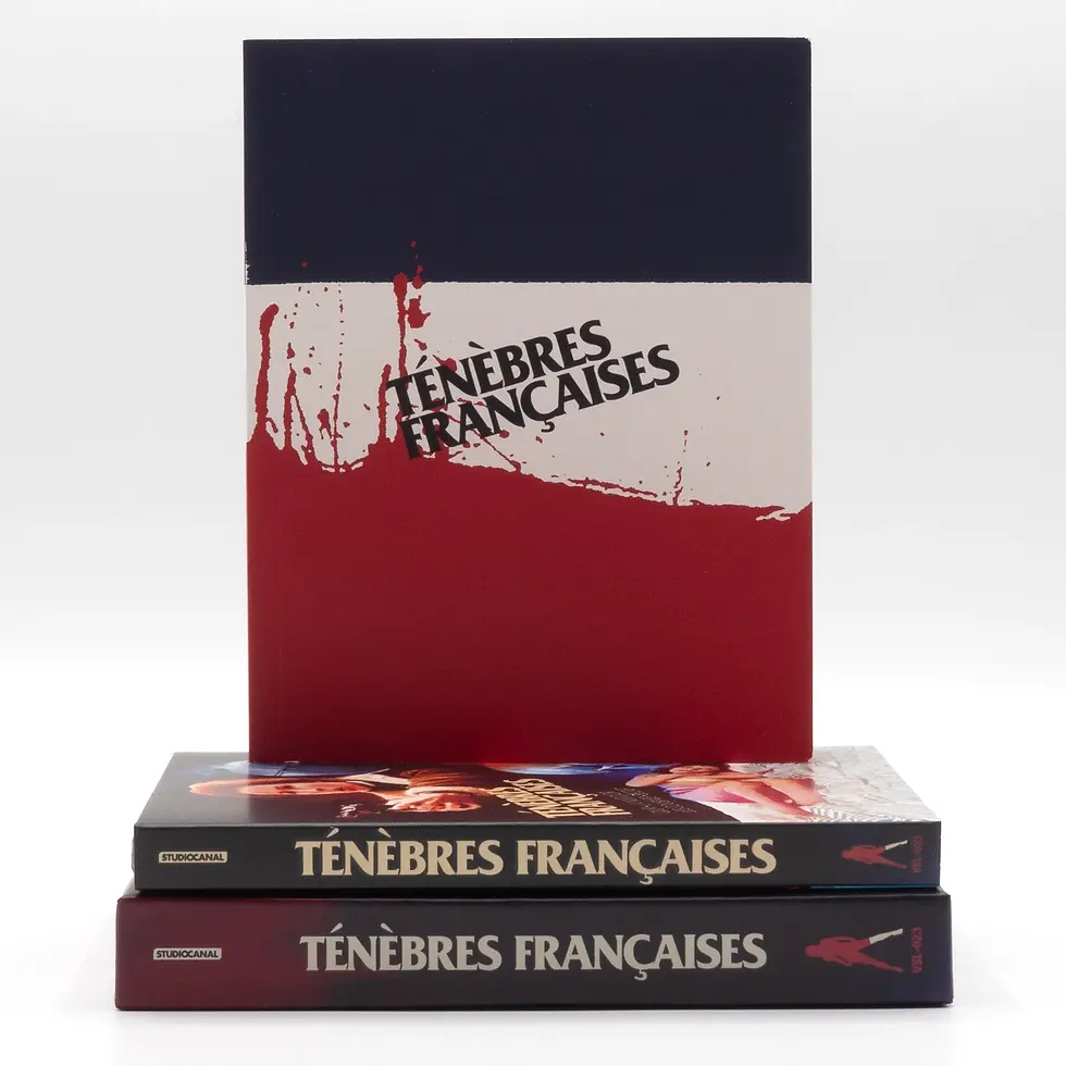 Thumbnail: Box contents of Tenebres Francaises [Blu-ray] | peakbooks.shop