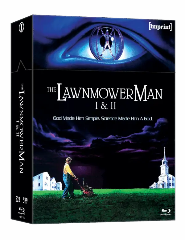 3D art of The Lawnmower Man I & II Limited Edition Hardbox [4K Ultra HD + Blu-ray] | peakbooks.shop