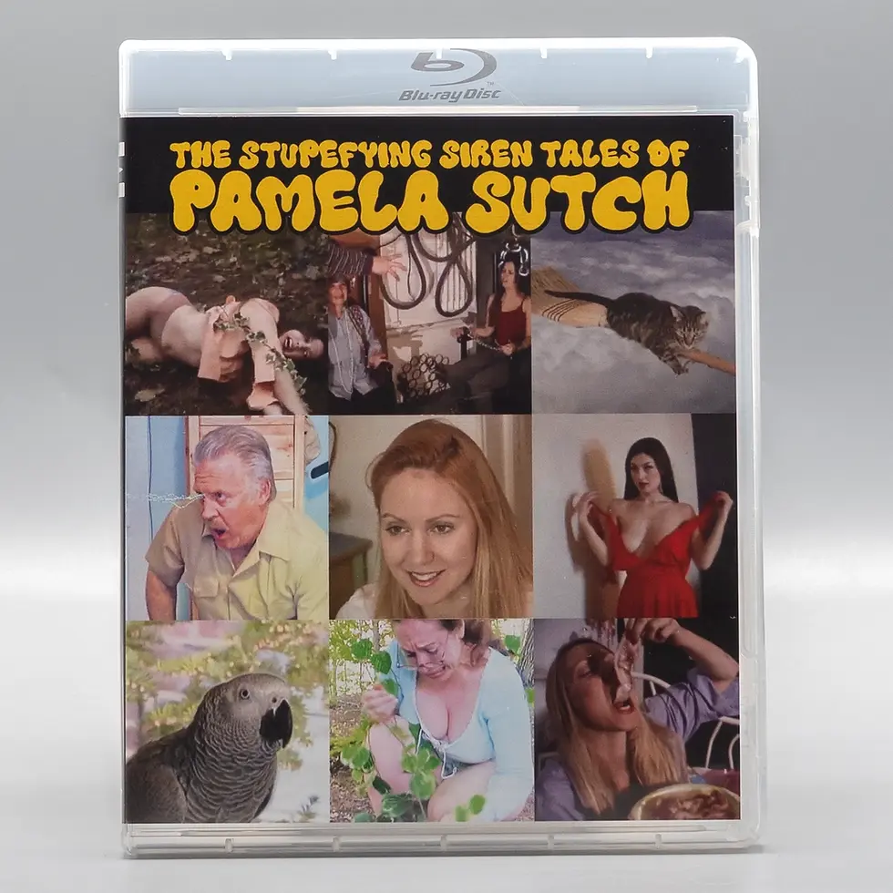 Thumbnail: Front case of The Stupefying Siren Tales of Pamela Sutch [Blu-ray] | peakbooks.shop