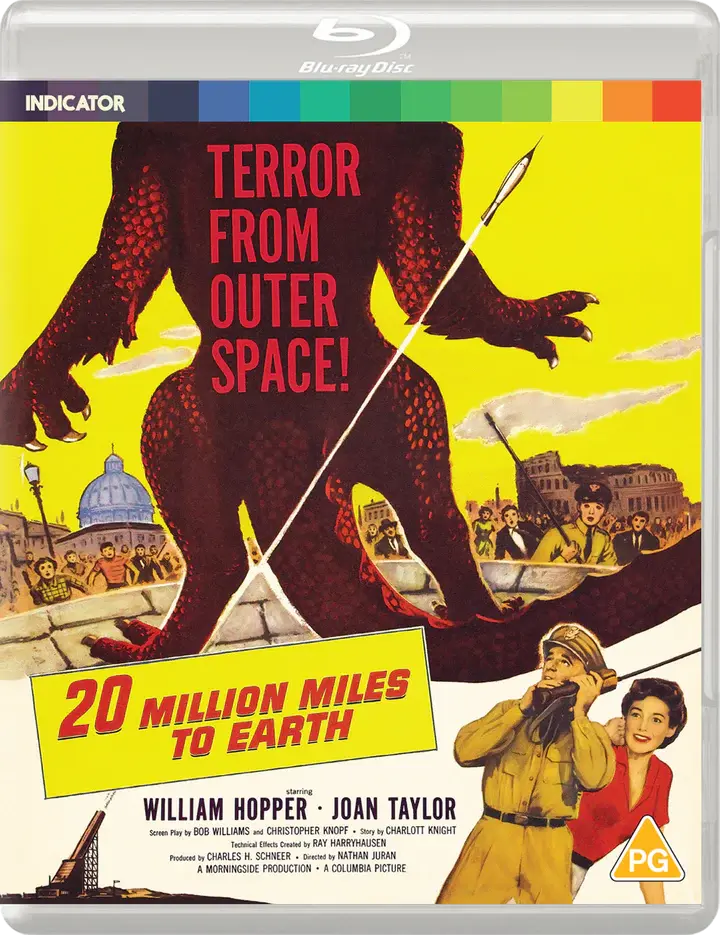 Front cover of 20 Million Miles To Earth (UK Import) [Blu-ray] | peakbooks.shop
