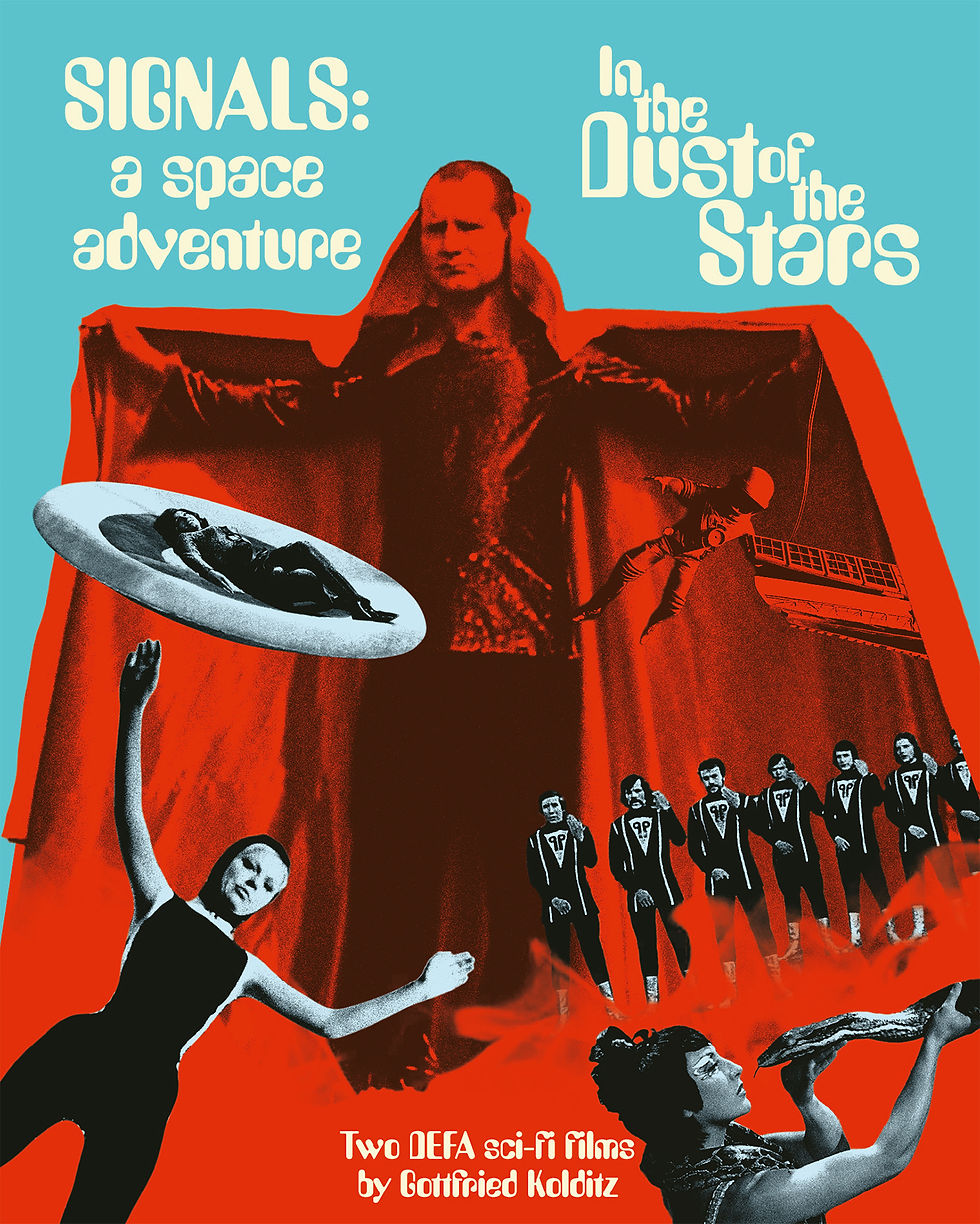 Front cover of Signals: A Space Adventure + In The Dust Of The Stars (2-Disc Set) [Blu-ray] | peakbooks.shop