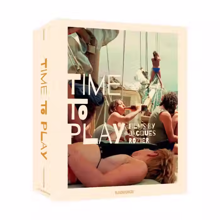 Front cover 2 of Time to Play: Films by Jacques Rozier LE [Region B Blu-ray Set] | peakbooks.shop