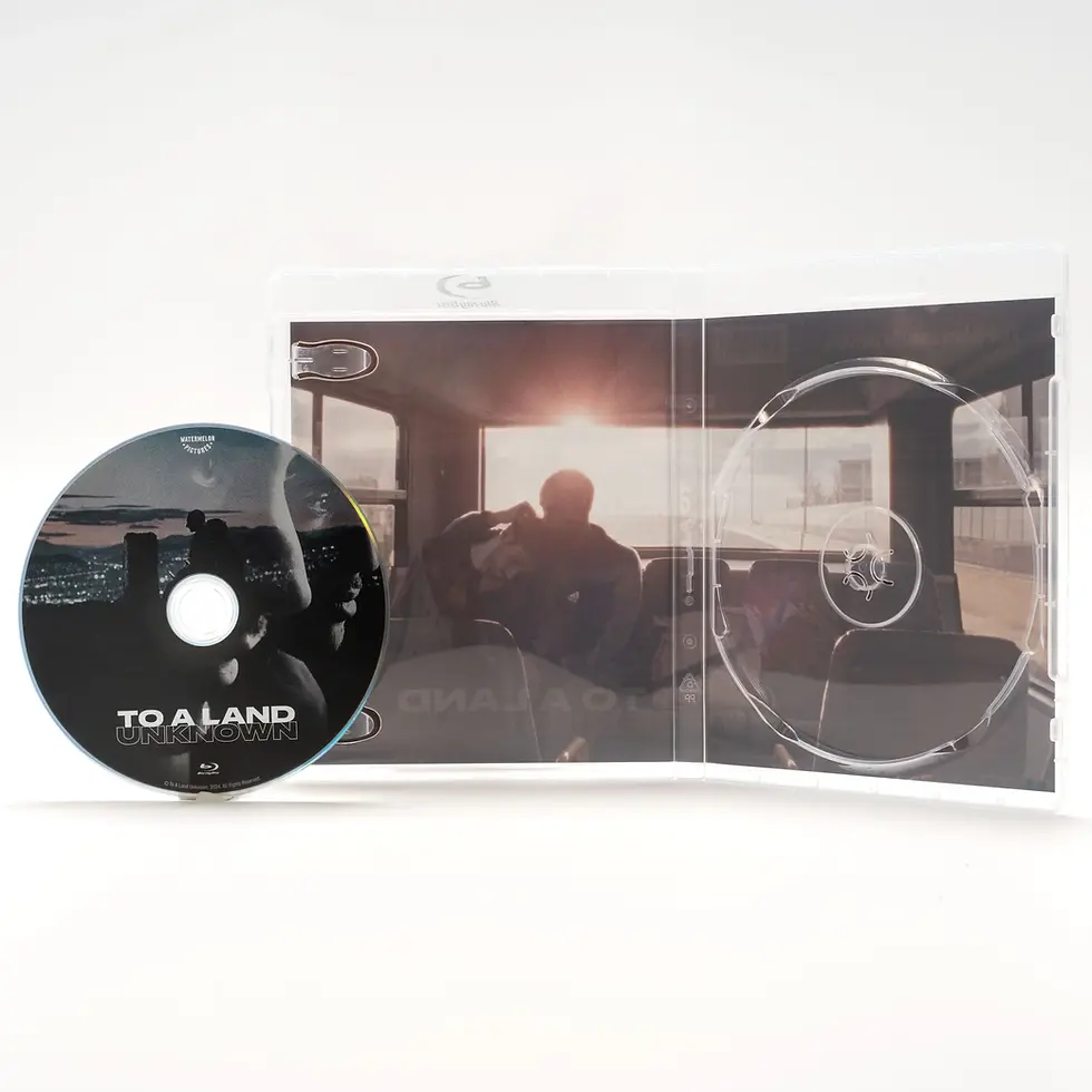 Thumbnail: Open case showing disc art of To a Land Unknown LE [Blu-ray] | peakbooks.shop